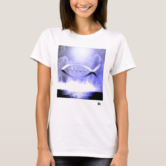 T-shirts Peixes 1 de Jesus (Frente)