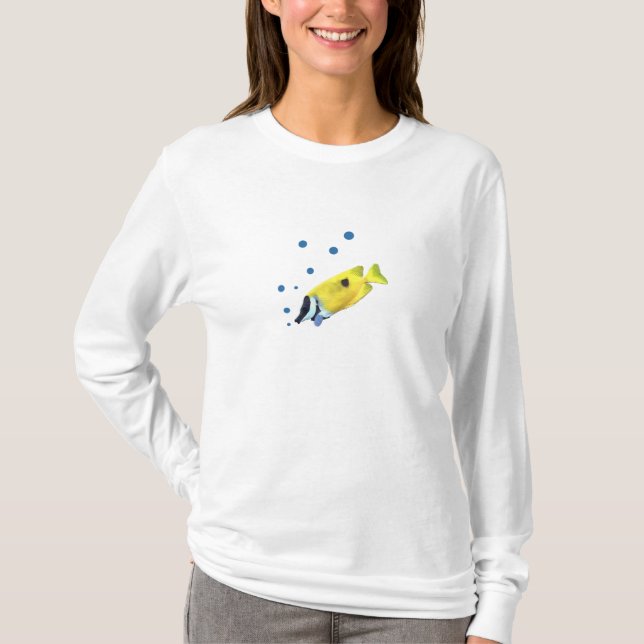 T-shirts Peixes amarelos (Frente)