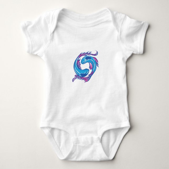 T-shirts Peixes de Koi (Frente)