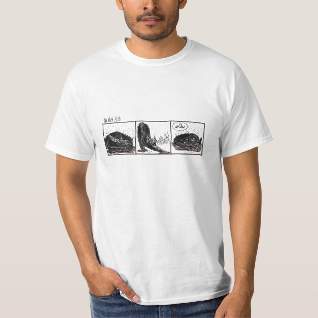 T-shirts Peixes de Marley: A vida suga (Frente)