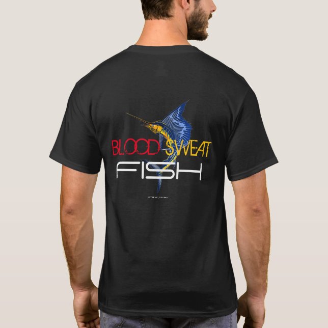 T-SHIRTS PEIXES DO SUOR DO SANGUE (Verso)