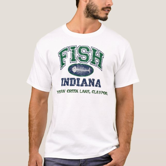 T-shirts Peixes Indiana (Frente)