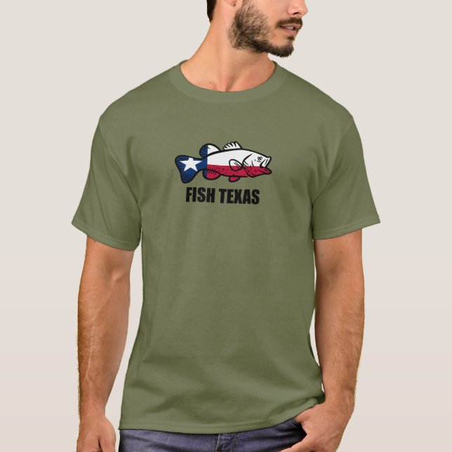 T-shirts Peixes Texas (Frente)