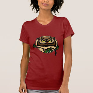 T-shirts Pela luz da coruja da lua