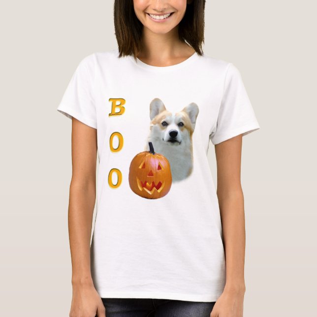 T-shirts Pembroke Welsh Corgi Boo (Frente)