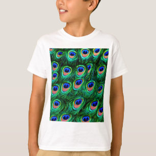 T-shirts Penas de peacock_