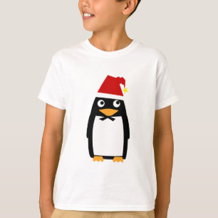 T-shirts Penguin_santaHat