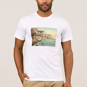 T-shirts Penhascos brancos de Dôvar, Kent, Inglaterra