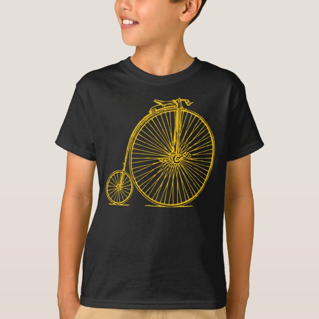 T-shirts Penny Farthing - Amber (Frente)