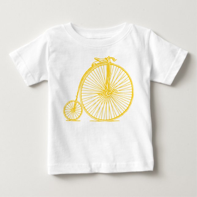 T-shirts Penny Farthing - Amber (Frente)