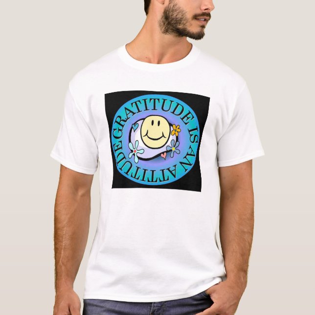 T-shirts Pensamentos positivos (Frente)