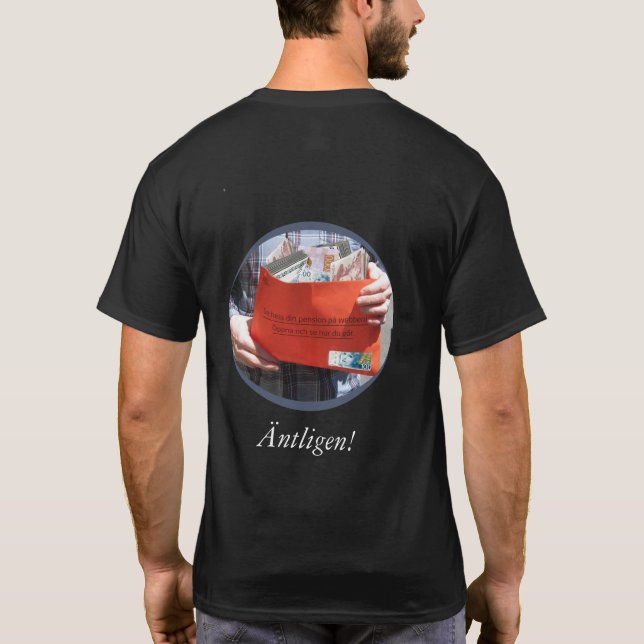 T-shirts Pensão de Svensk - pensão sueco (Verso)