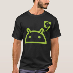 T-shirts Pense o Android