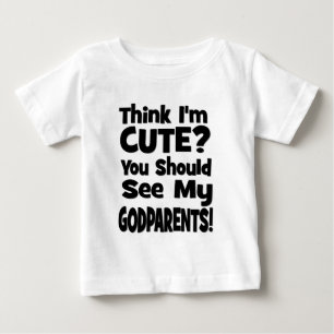 T-shirts Pense que eu sou bonito? Godparents