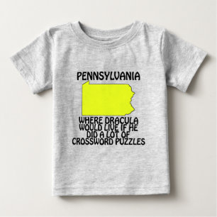 T-shirts Pensilvânia - Onde Drácula Viveria...