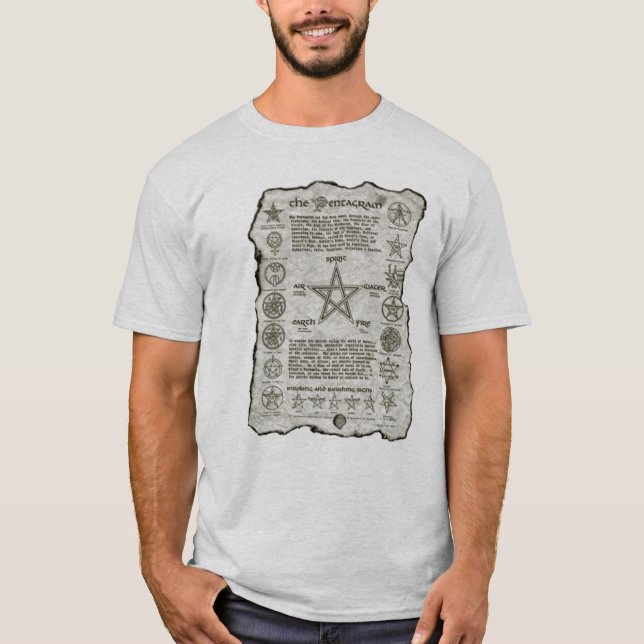 T-shirts pentagram (Frente)