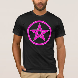 T-shirts Pentagram magenta do Pentacle