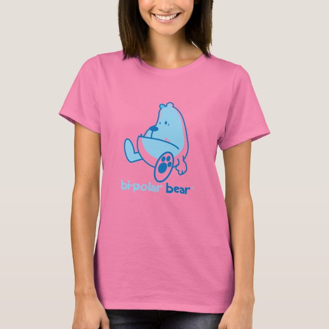 T-shirts pequena artika | urso bipolar (Frente)