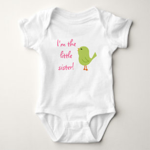 T-shirts Pequena Irmã Cheerful Bird Shirt