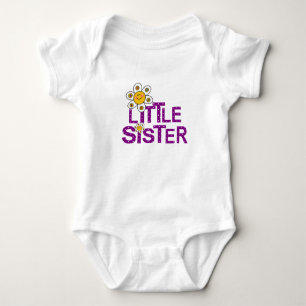 T-shirts Pequena Irmã Flor Cute