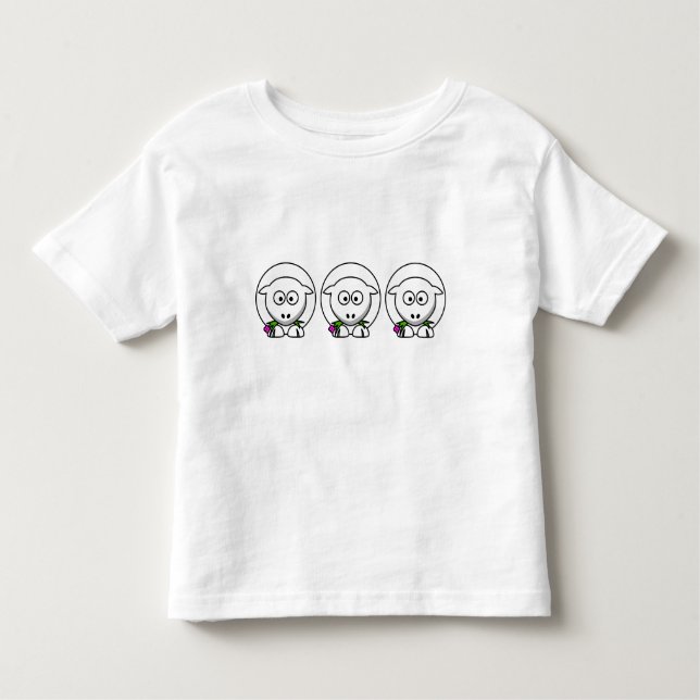 T-shirts Pequena Lambe (Frente)