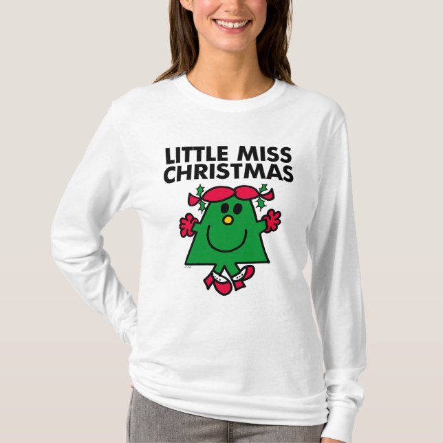 T-shirts Pequena Miss Natal Sorria (Frente)