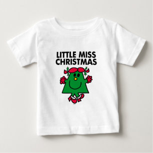 T-shirts Pequena Miss Natal Sorria