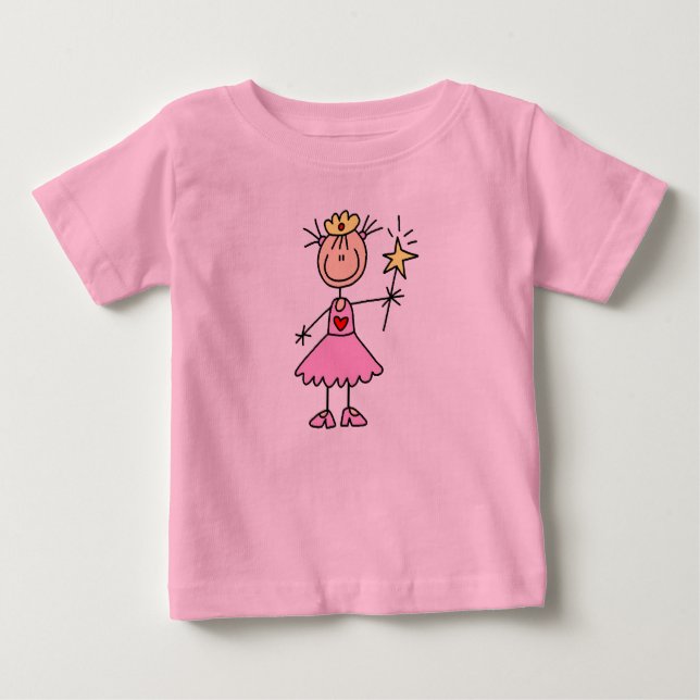 T-shirts Pequena Princesa Vestida (Frente)