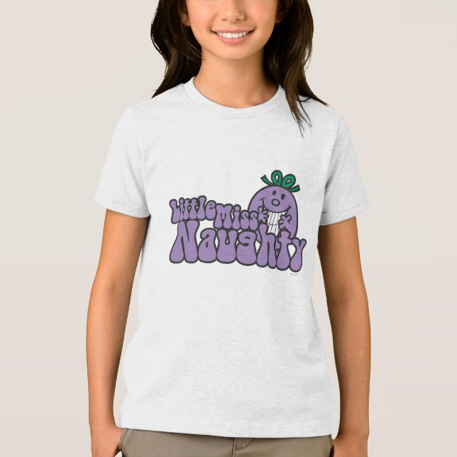 T-shirts Pequena Srta. Naughn Hiding (Frente)