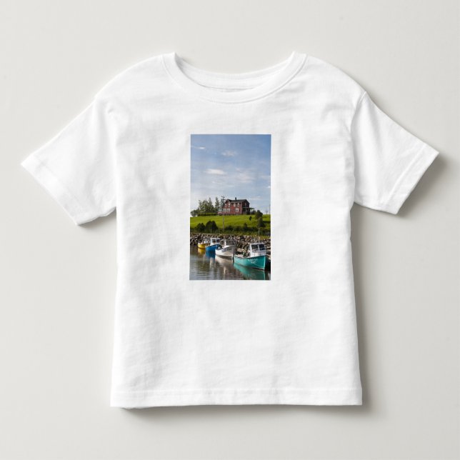 T-shirts Pequena vila de pescadores perto de Grande-Riviere (Frente)
