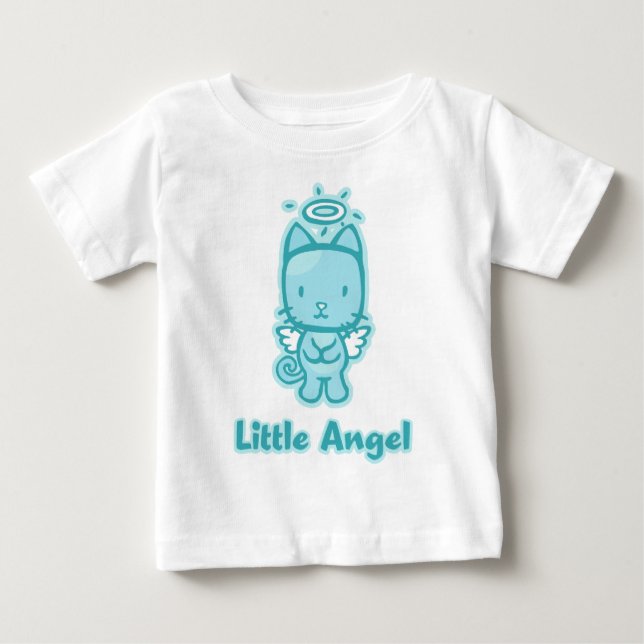 T-shirts "Pequeno Anjo" Toddler L/S Tee (Frente)