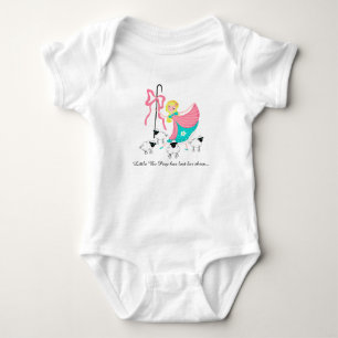 T-shirts Pequeno Bo Peep Baby Bodetê
