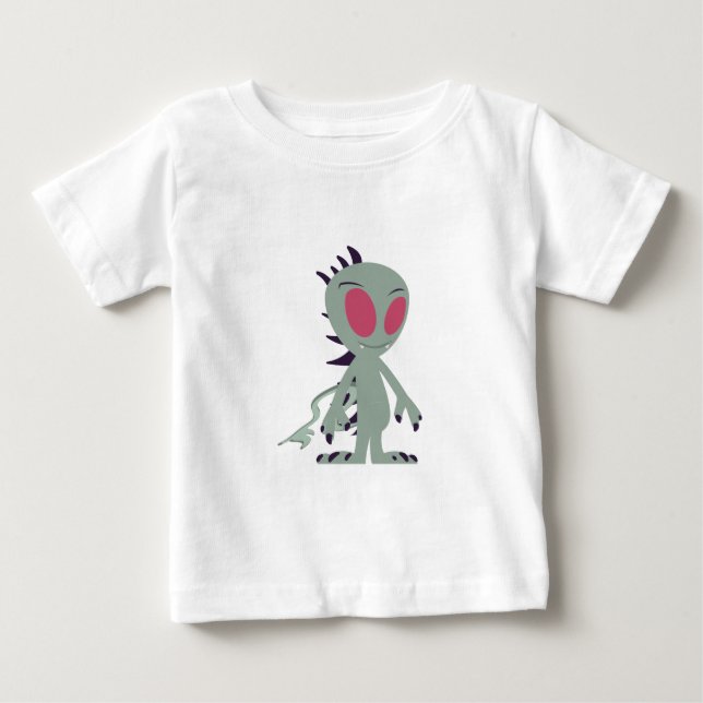 T-shirts Pequeno Chupacabra (Frente)