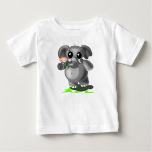T-shirts Pequeno Elefante Bonito