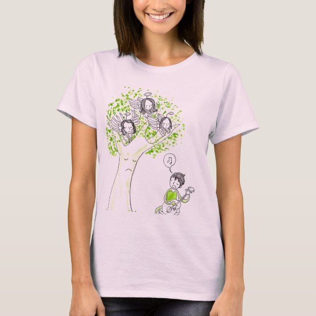 T-shirts pequeno elliott (Frente)