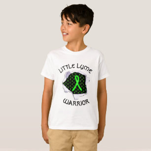 T-shirts Pequeno Guerreiro da Doença de Lyme