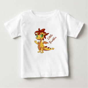 T-shirts Pequeno Irmão Baby Fine Jersey T-Shirt/Dragon