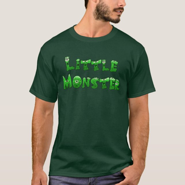 T-shirts Pequeno Monstro do Queda (Frente)
