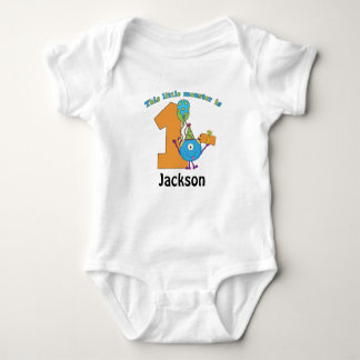 T-shirts Pequeno primeiro aniversario de Crianças Monstras 