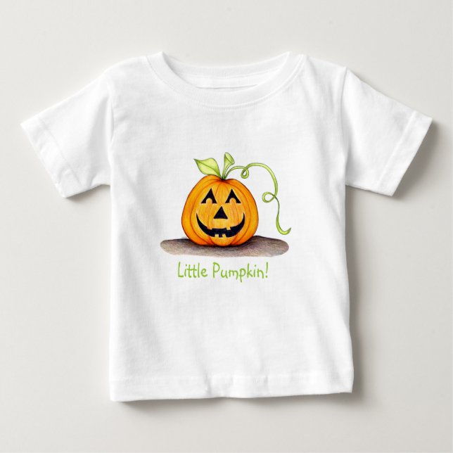 T-shirts Pequeno Pumpkin! (Frente)