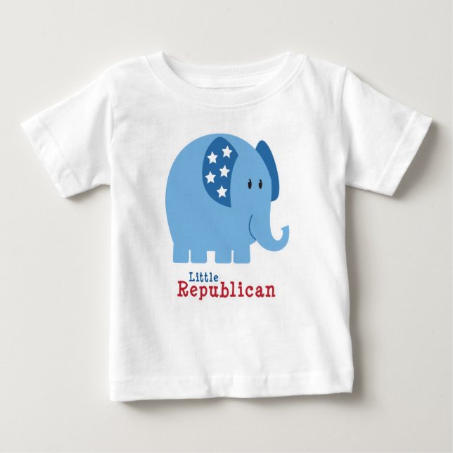 T-shirts Pequeno Republicano (Frente)