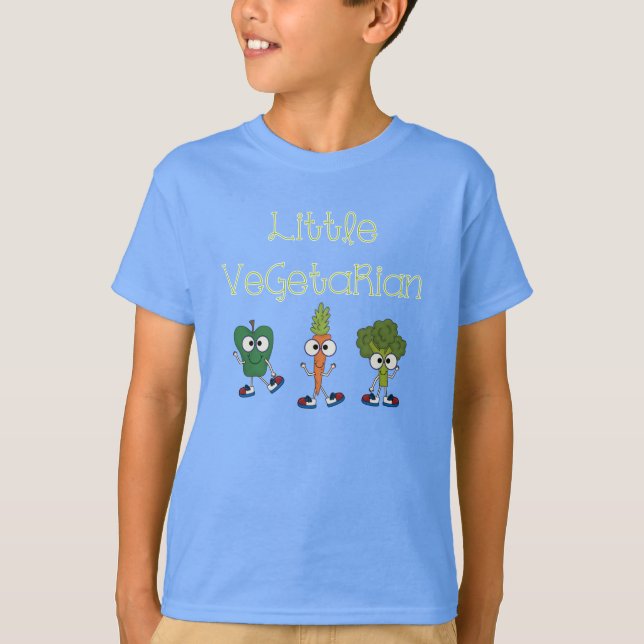 T-shirts Pequeno Vegetal (Frente)