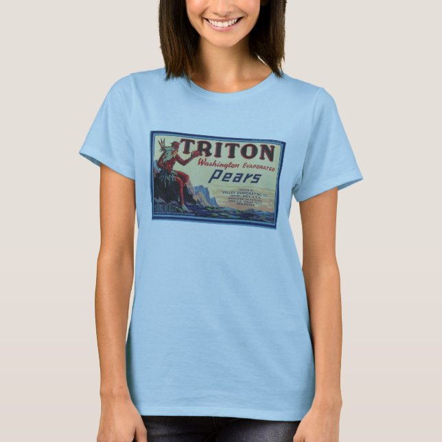 T-shirts peras de triton (Frente)
