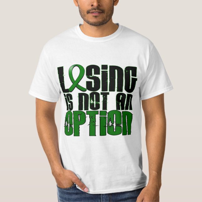 T-shirts Perder não é uma infecção hepática da opção (Frente)