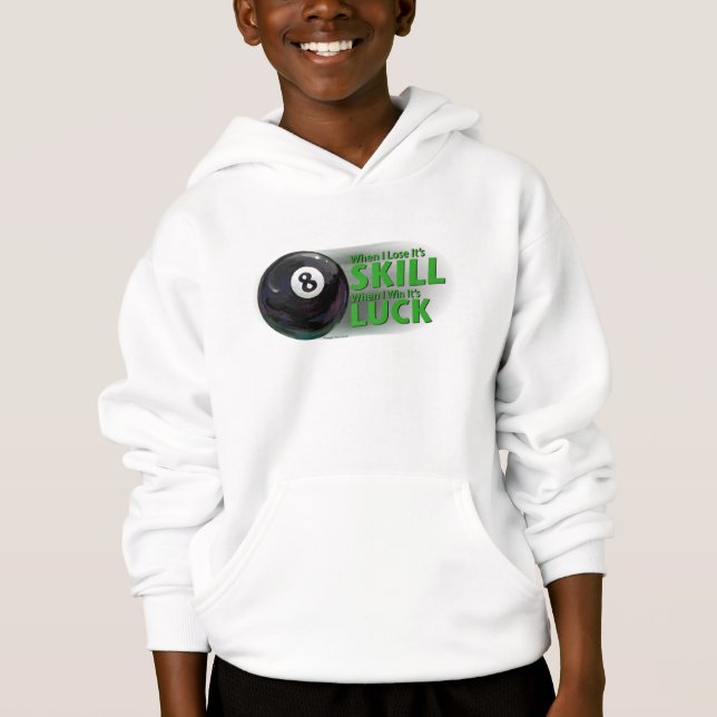 T-shirts Perder Skill Ganhou 8 Bola da Sorte (Frente)