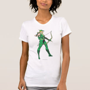T-shirts Perfil de Seta Verde