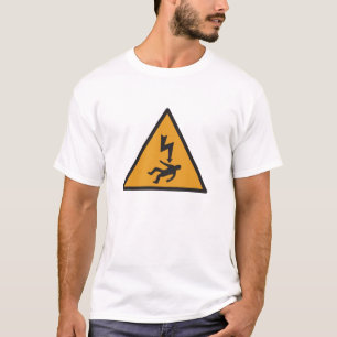 T-shirts Perigo de choque