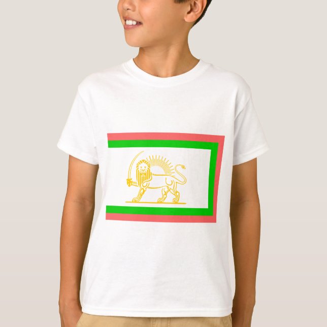 T-shirts Persa Bandeira (1906) (Frente)