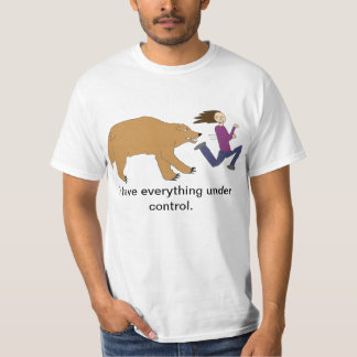 T-shirts Perseguido por um urso