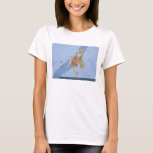 T-shirts Perseus com a cabeça do Medusa, 'de Uranometria